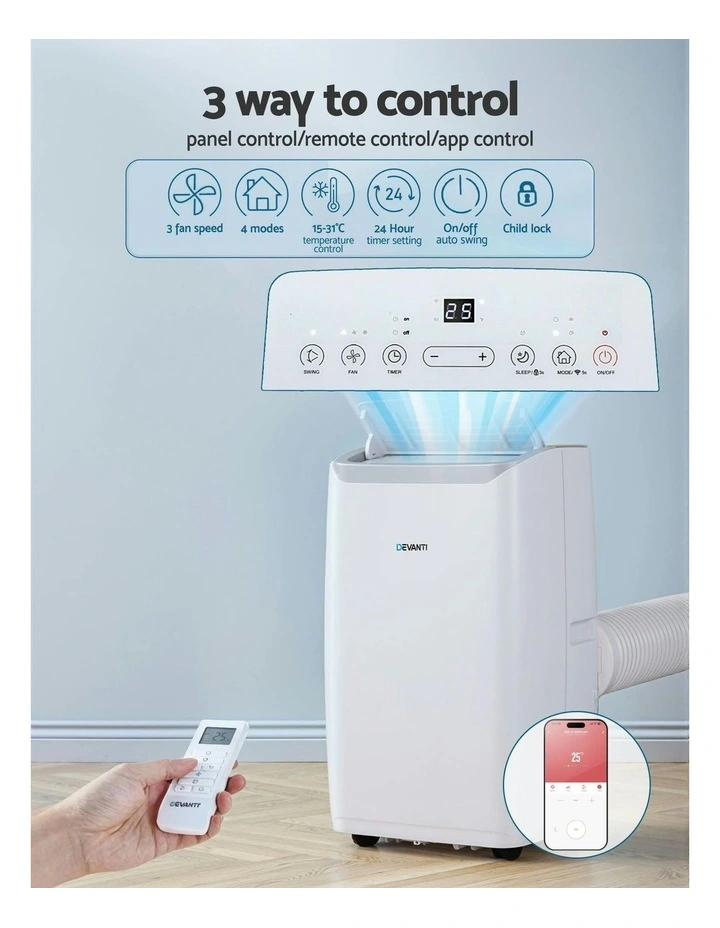 Portable Air Conditioner Dehumidifier Fan 14000BTU image 7