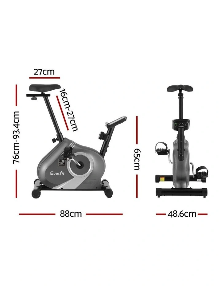 Under Desk Exercise Bike 120kg in Black image 4