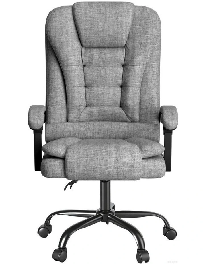 Executive Adjustable Massage Office Chair in Grey image 2