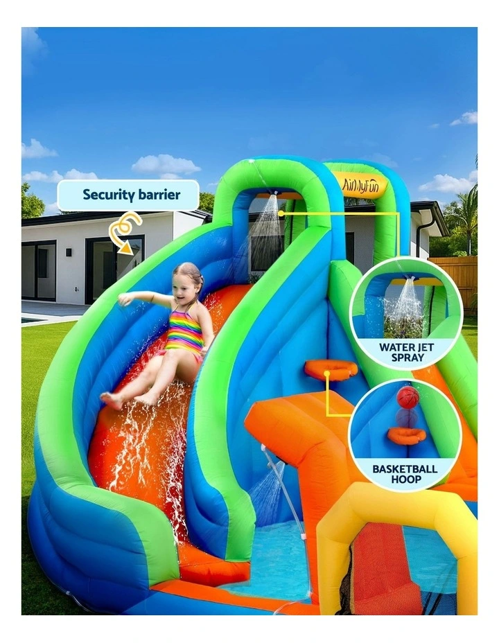 Inflatable Pool Water Slide Toys 427X374cm in Assorted image 6