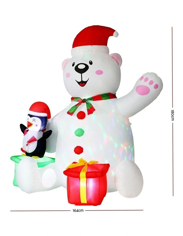 Christmas Inflatable Bear 1.8m image 4