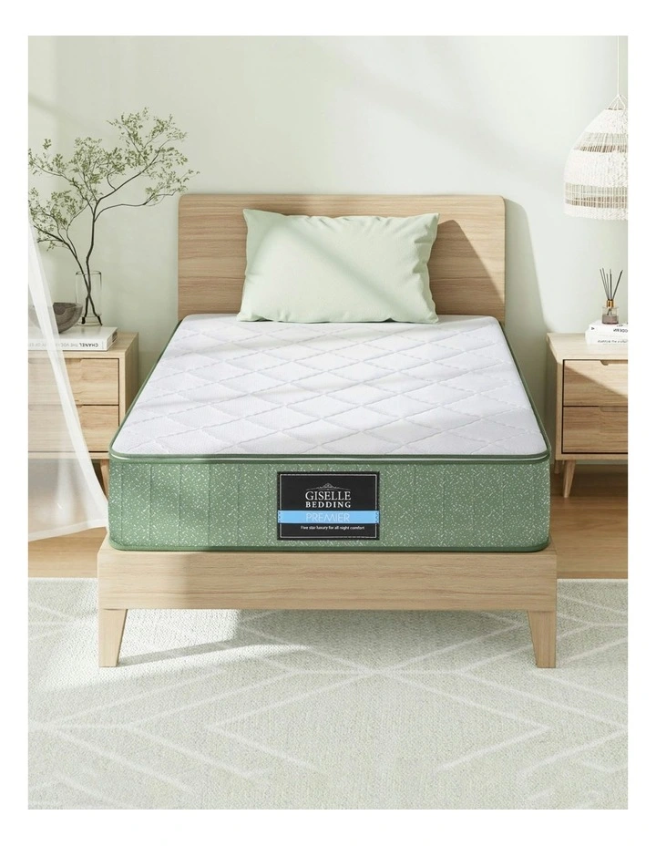 Memory Foam Mattres Single 25cm in White image 3