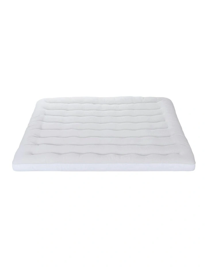 Mattress Pillowtop Toppers Double 5cm in Blue image 2