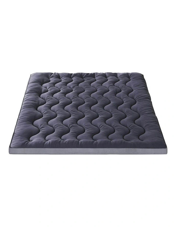 Mattress Pillowtop Toppers King 5cm in Blue image 2