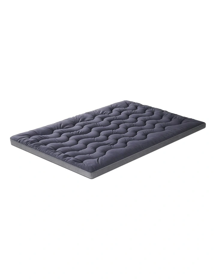 Mattress Pillowtop Toppers Queen 5cm in Blue image 1