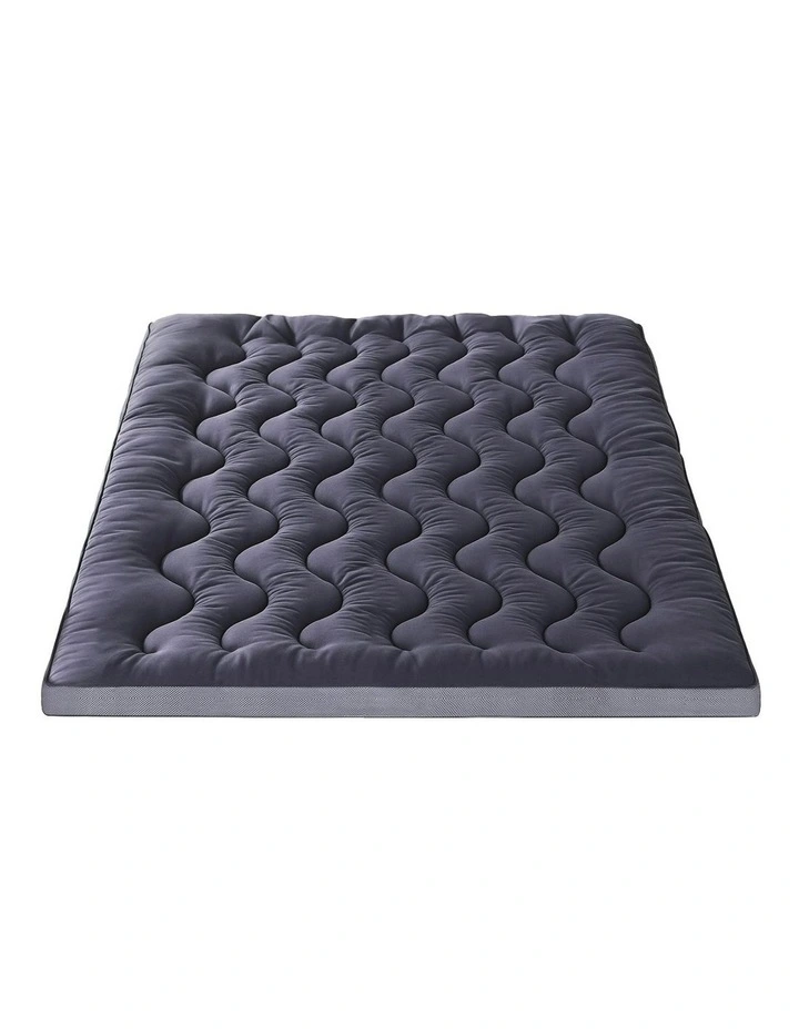 Mattress Pillowtop Toppers Queen 5cm in Blue image 2