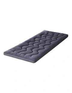 Mattress Pillowtop Toppers Single 5cm in Blue