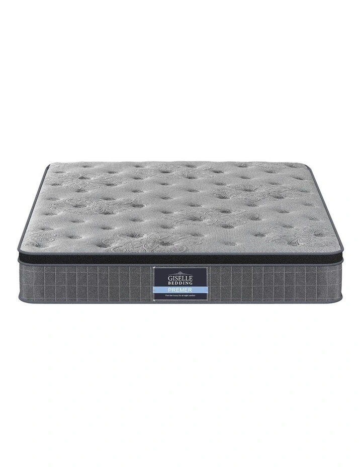 Double Latex Foam Mattresses 26cm in Grey image 2