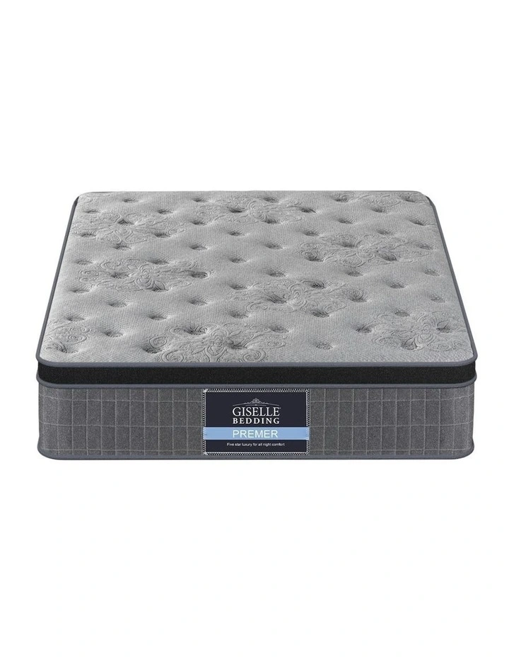 King Single Latex Foam Mattresses 26cm in Grey image 2