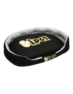 Dog Bed Jumbo Pet Calming Soft Sofa Cushion Mat in Black