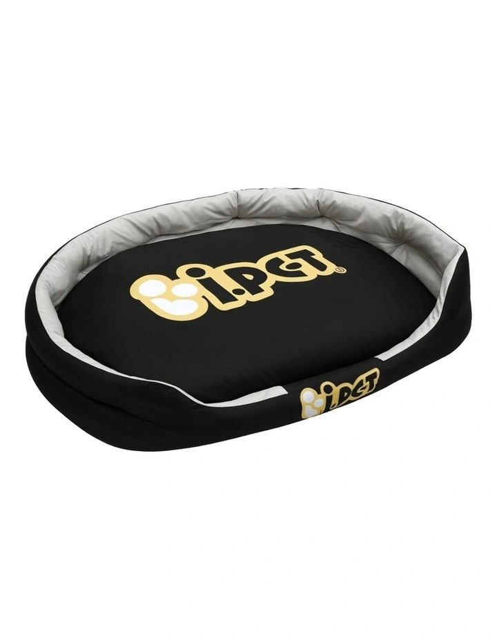 Dog Bed Jumbo Pet Calming Soft Sofa Cushion Mat in Black image 1