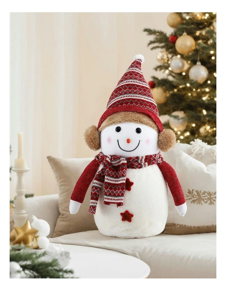 Christmas Snowman Handicraft Ornaments 60cm in Multi image 5