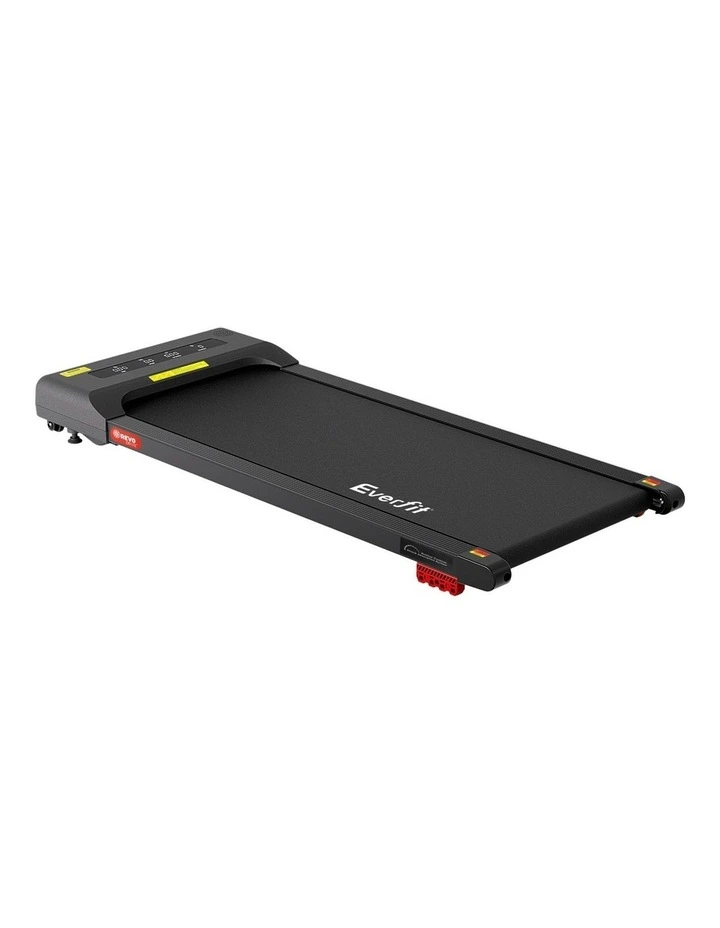 Electric Walking Pad Treadmill 380mm in Black image 1