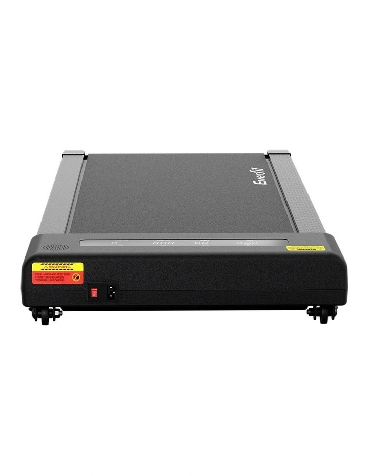Electric Walking Pad Treadmill 380mm in Black image 2