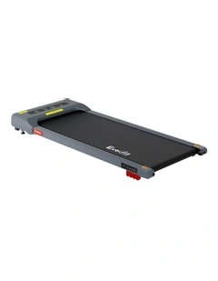 Electric Walking Pad Incline Treadmill 380mm in Grey