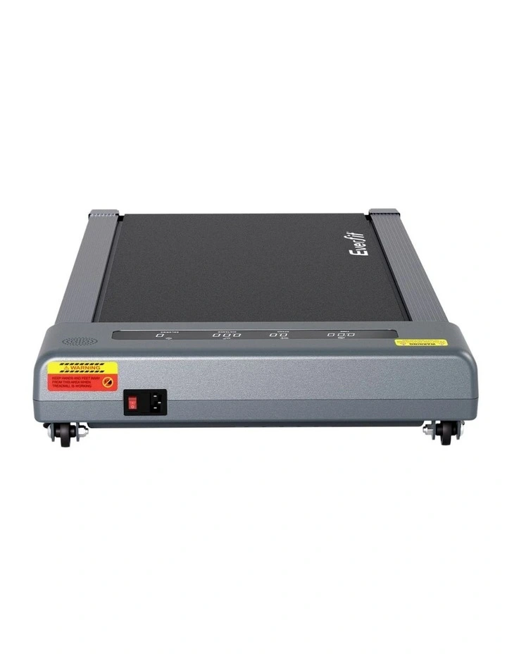 Electric Walking Pad Incline Treadmill 380mm in Grey image 2