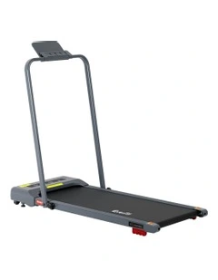 Electric Walking Pad Incline Under Desk Treadmill 380mm in Grey