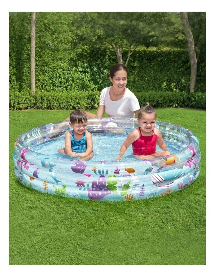 Inflatable Kids Pool 152x30cm image 3