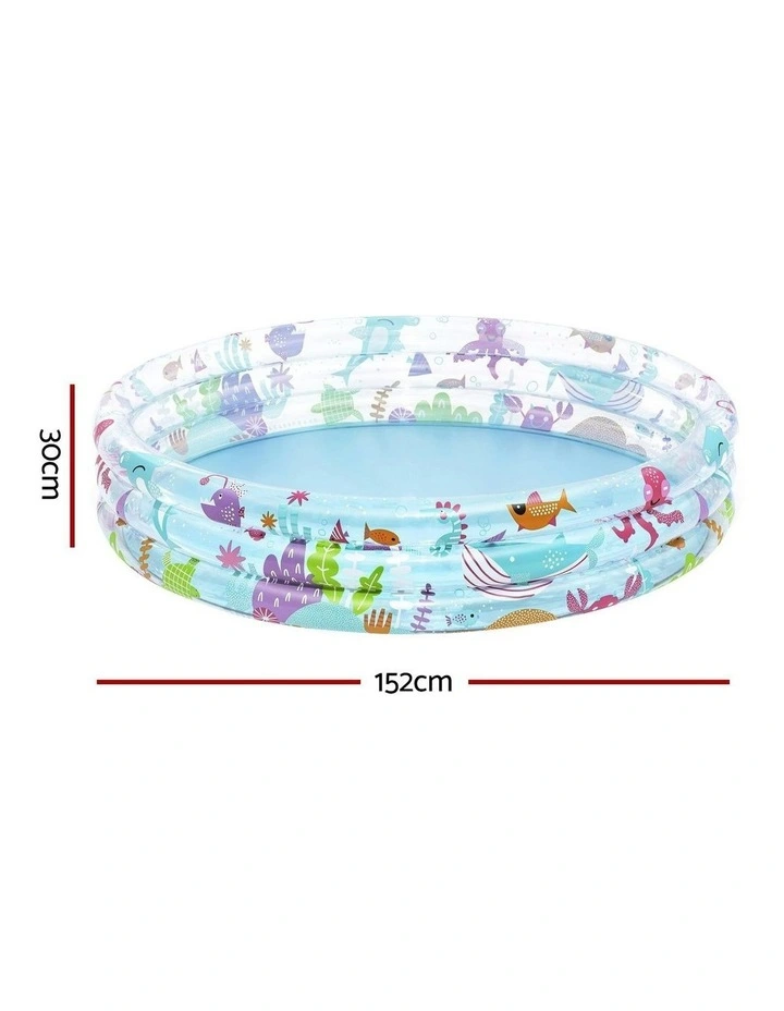 Inflatable Kids Pool 152x30cm image 4