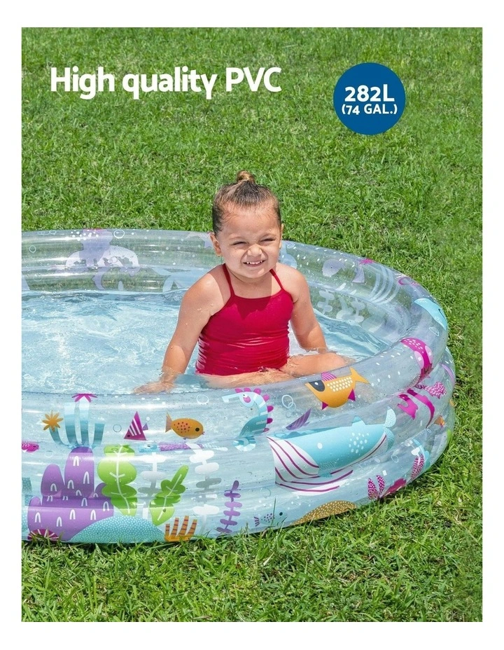Inflatable Kids Pool 152x30cm image 5