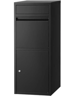 Parcel Drop Box in Black