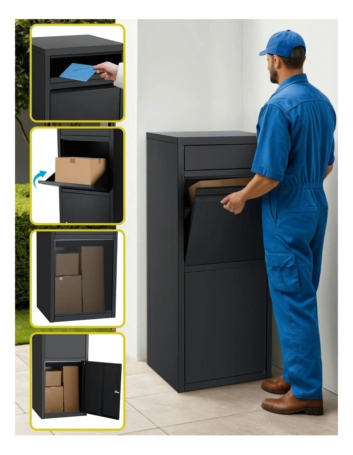 Parcel Drop Box in Black image 5