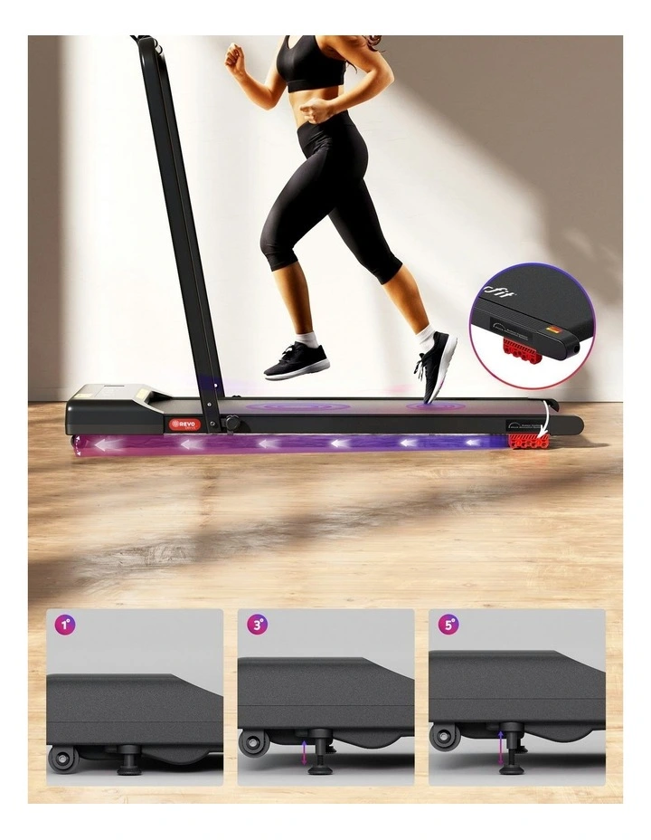 Electric Walking Pad 380mm in Black image 7