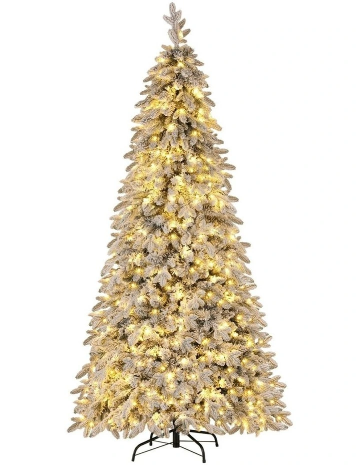 LED Xmas 860 Tips Christmas Tree 2.1m in White image 1