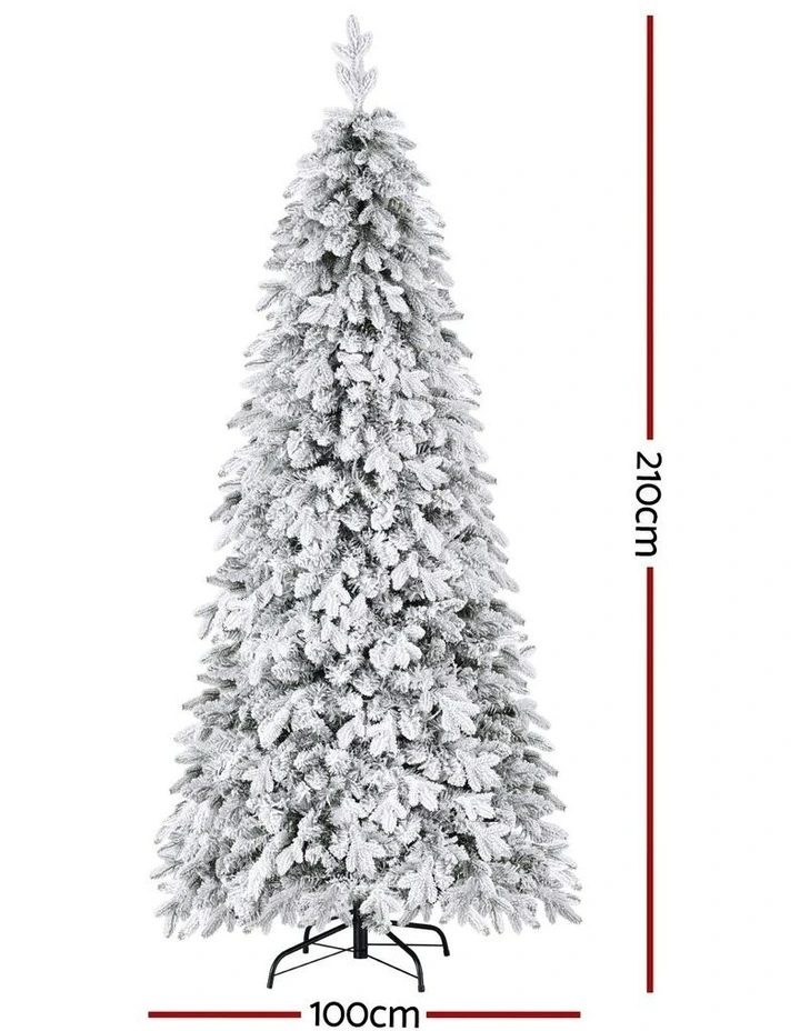 LED Xmas 860 Tips Christmas Tree 2.1m in White image 4
