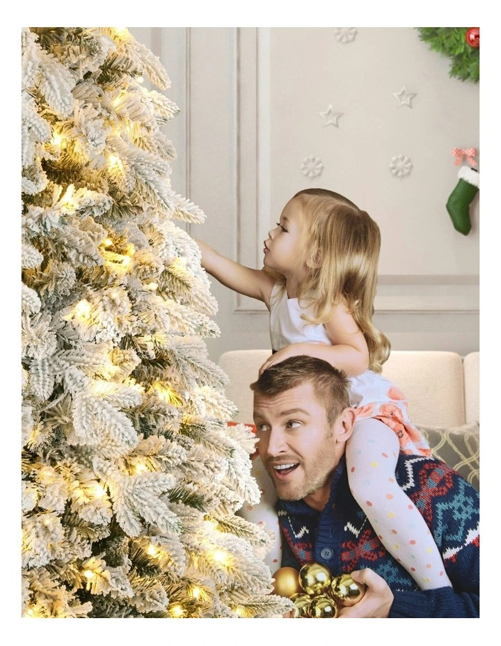 LED Xmas 860 Tips Christmas Tree 2.1m in White image 6