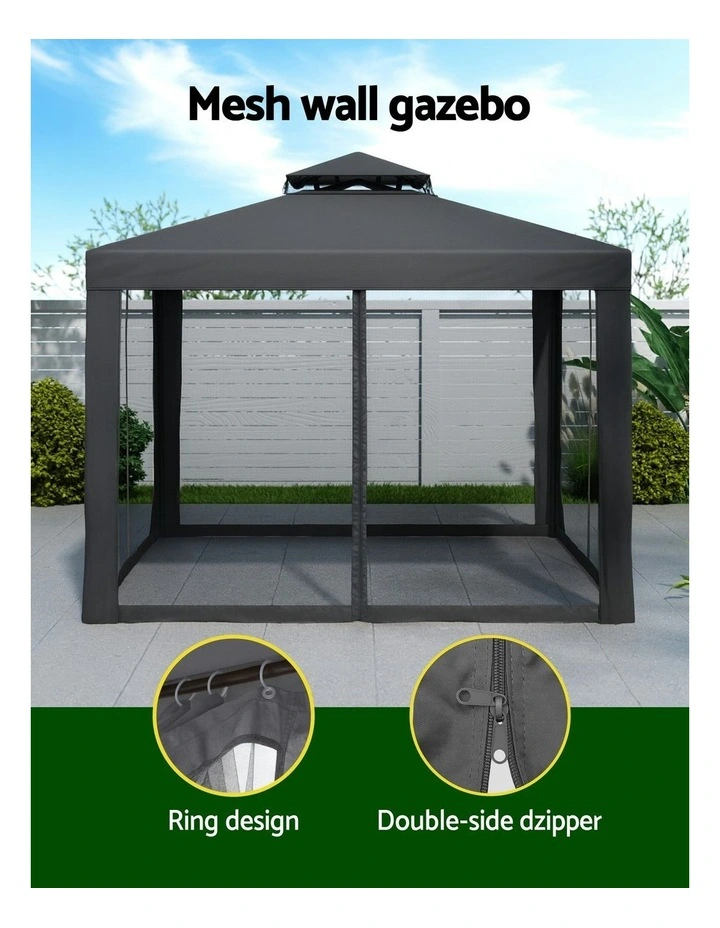 Marquee 3m Gazebo in Grey image 5