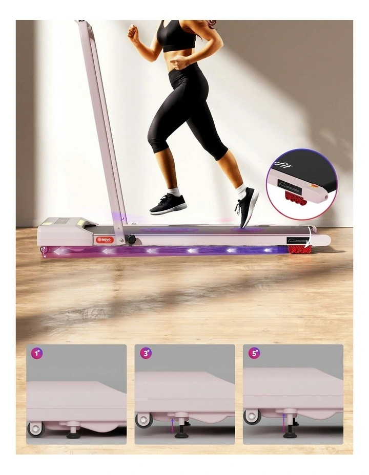 Electric Walking Pad 380mm in Pink image 7