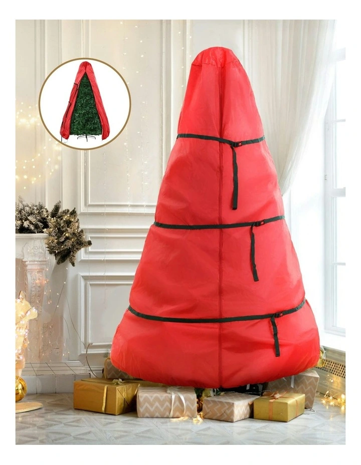 Christmas Tree Storage Bag Fits Up to 8ft Tree in Red image 3