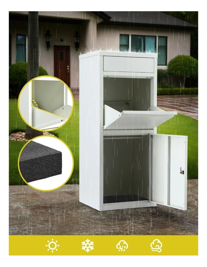 Parcel Drop Box in White image 7