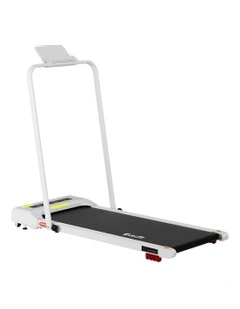 Electric Walking Pad Incline Under Desk Treadmill 380mm in White