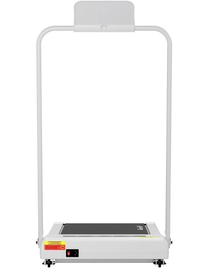 Electric Walking Pad Incline Under Desk Treadmill 380mm in White image 2