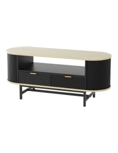 Coffee Table in Wood/Black