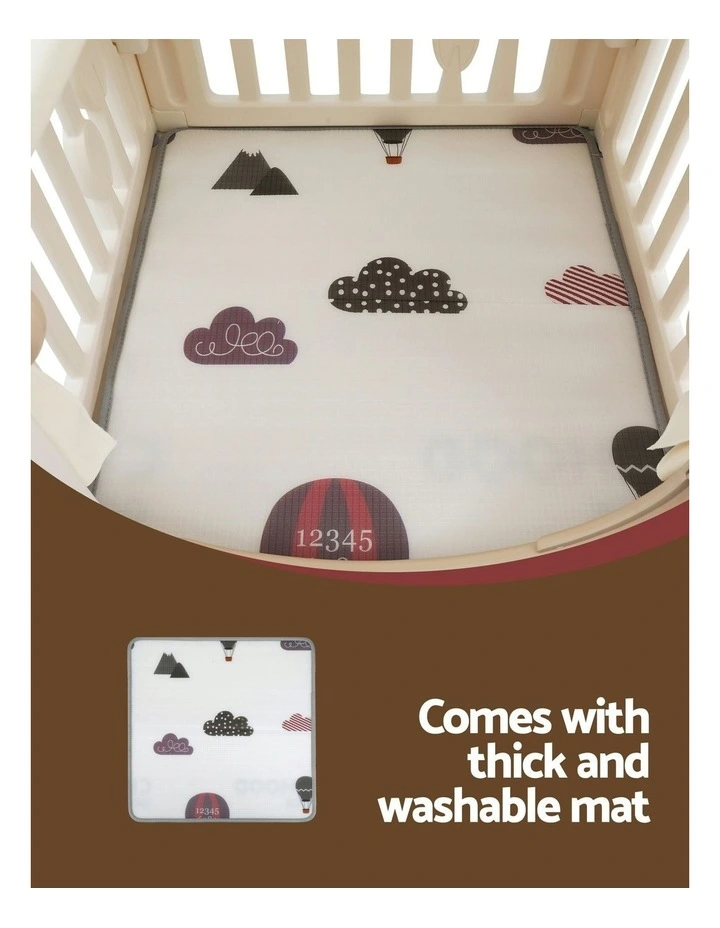 Playhouse Castle With Floor Mat 85cm x 113 cm image 7