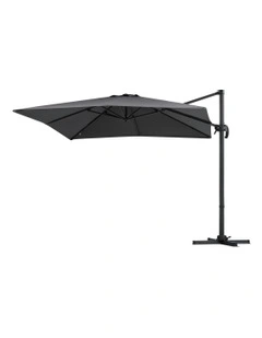 Outdoor Umbrella 3m in Charcoal