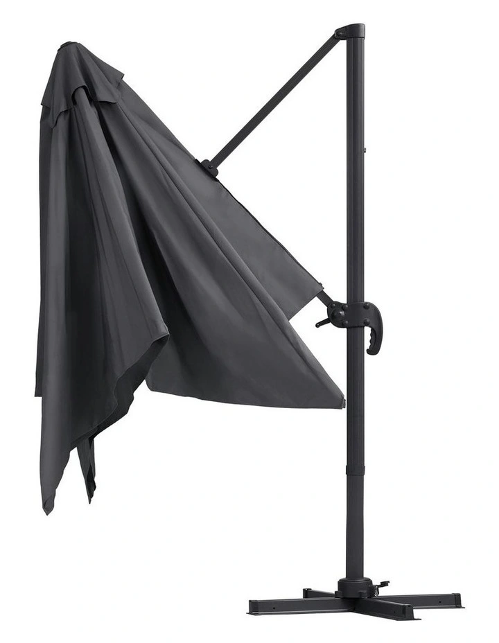 Outdoor Umbrella 3m in Charcoal image 2