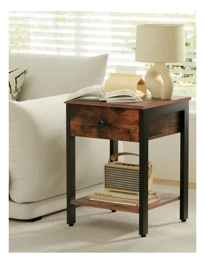 Bedside Table in Walnut image 6