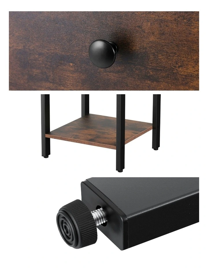 Bedside Table in Walnut image 7