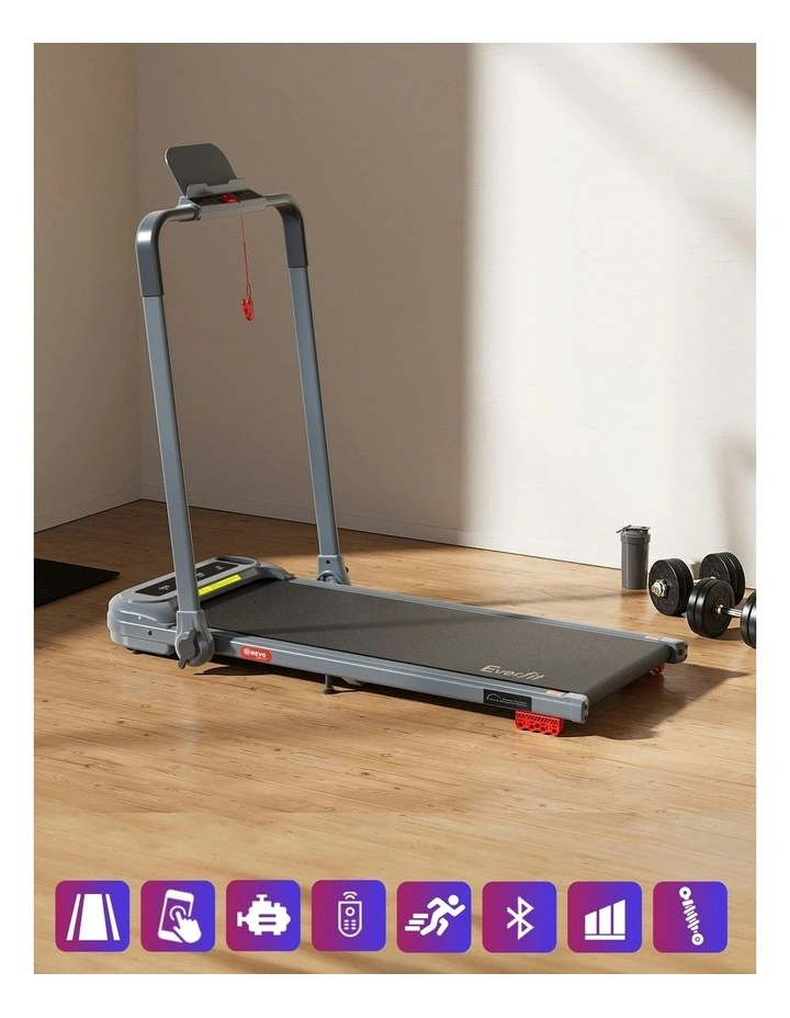 Electric Walking Pad With Incline Foldable image 5