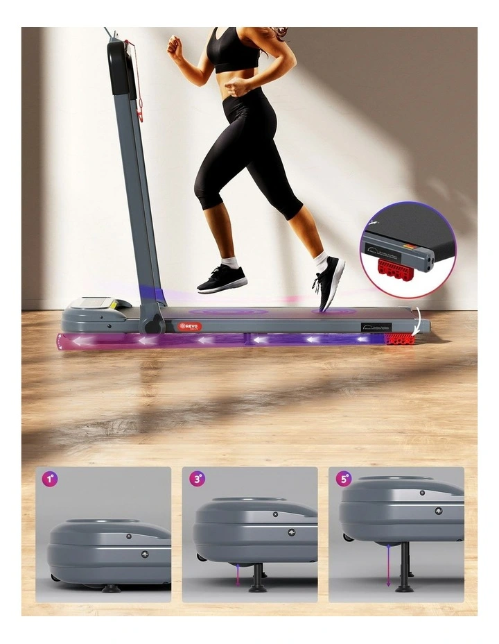 Electric Walking Pad With Incline Foldable image 7