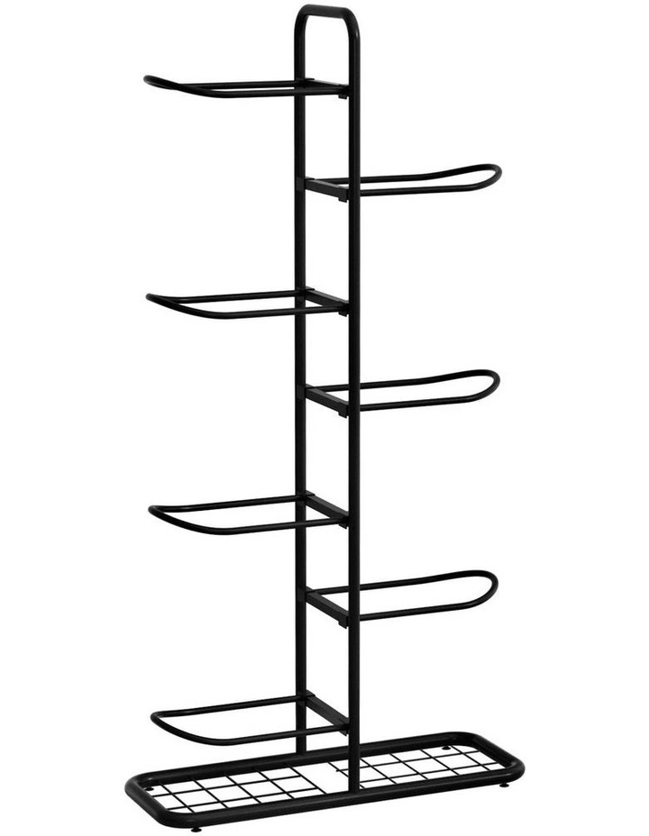 Ball Storage Rack Sports in Black image 1