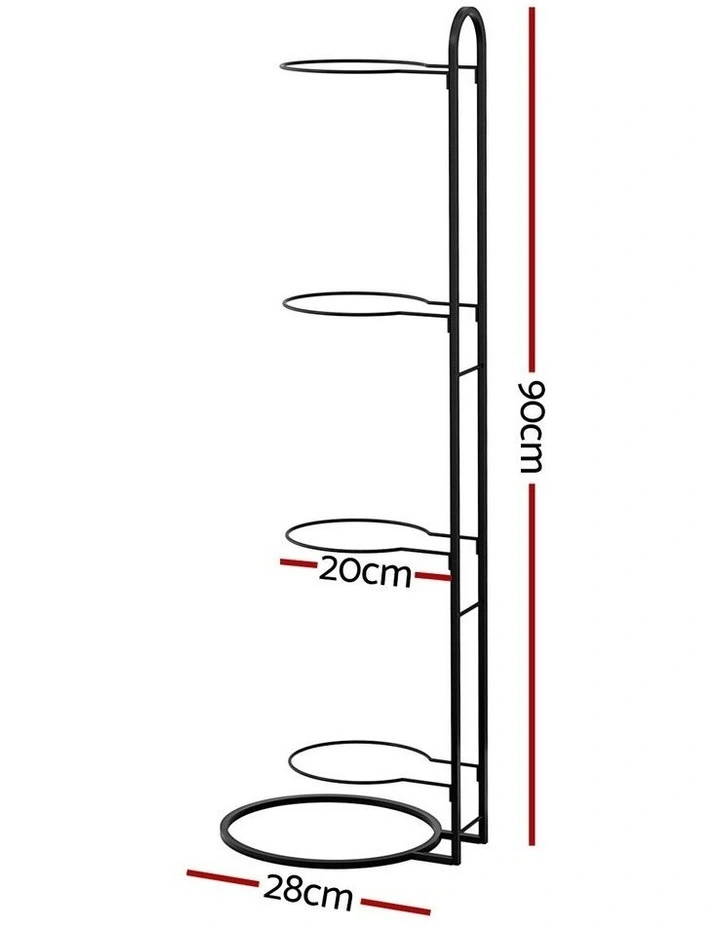 Ball Storage Rack in Black image 4
