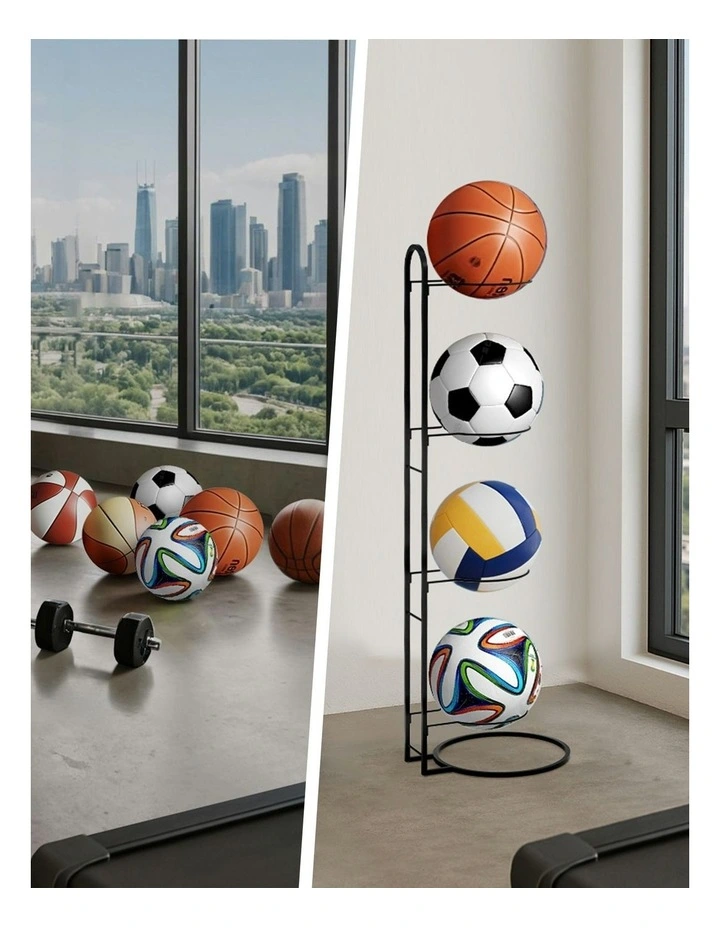 Ball Storage Rack in Black image 5