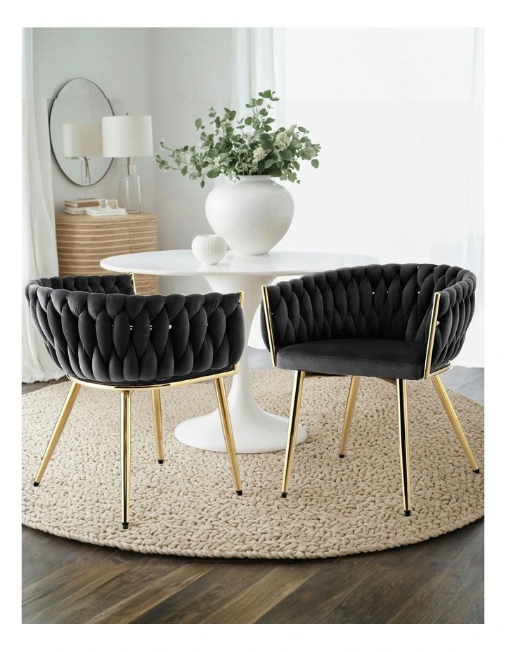 Dining Chairs Set Of 4 in Black image 5