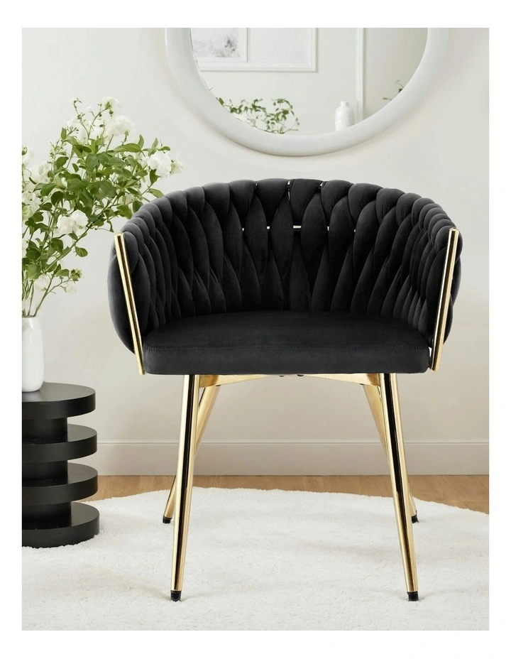 Dining Chairs Set Of 4 in Black image 6