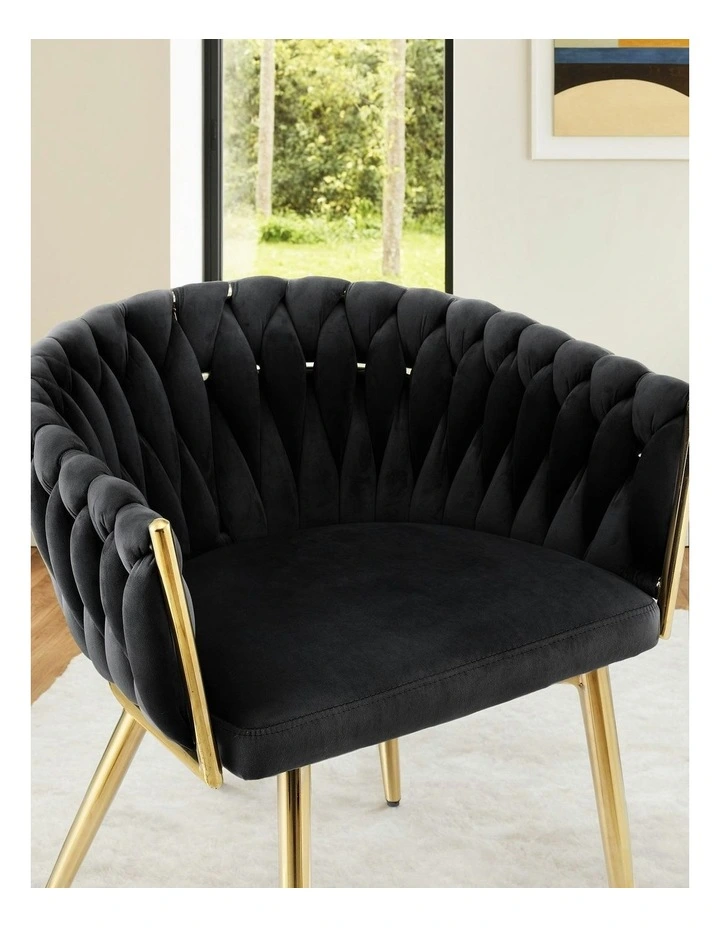 Dining Chairs Set Of 4 in Black image 7